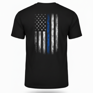 we the people thin blue line tee