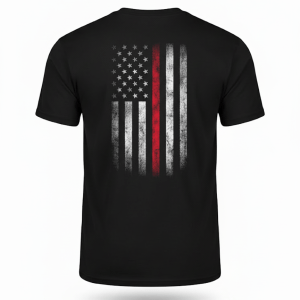 we the people thin red line tee
